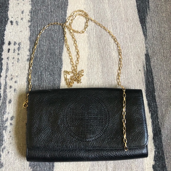 Tory Burch Leather Clutch or Crossbody - Picture 2 of 9